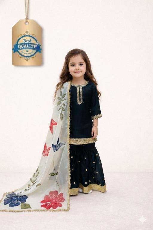Premium Quality Ready To Wear OC 243 SILK Kids clothing wholesale market in Kolkata